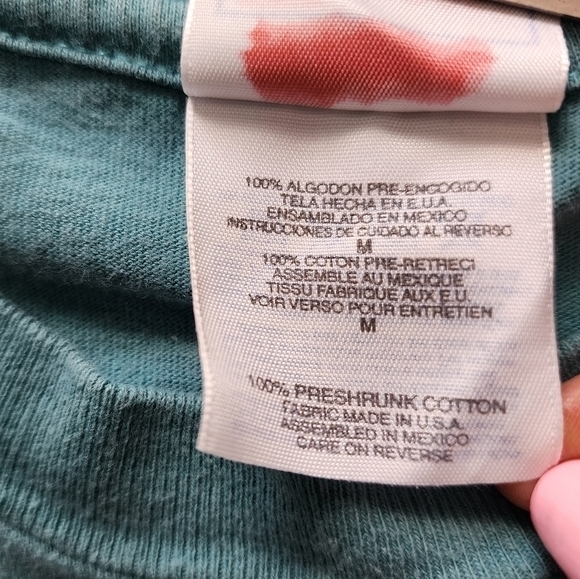 Hanes Beefy Vintage Duck Print Gutty Honk A Rockwell 80's -95 Medium T Shirt - Picture 6 of 10